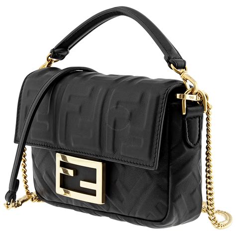 fendi baguette black